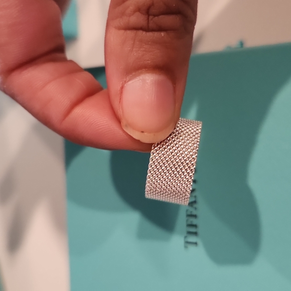 Tiffany & Co. Sterling silver fine somerset ring - Picture 2 of 3